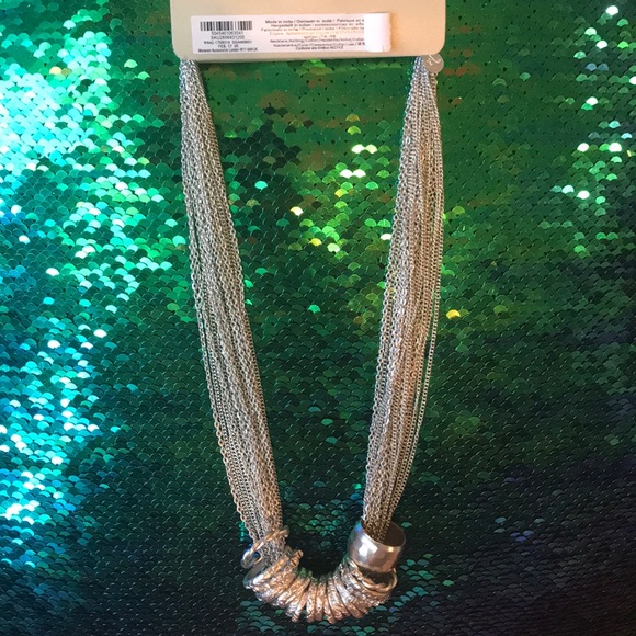 NWT Silver Chunky Necklace - Accessorize Germany - Picture 4 of 7